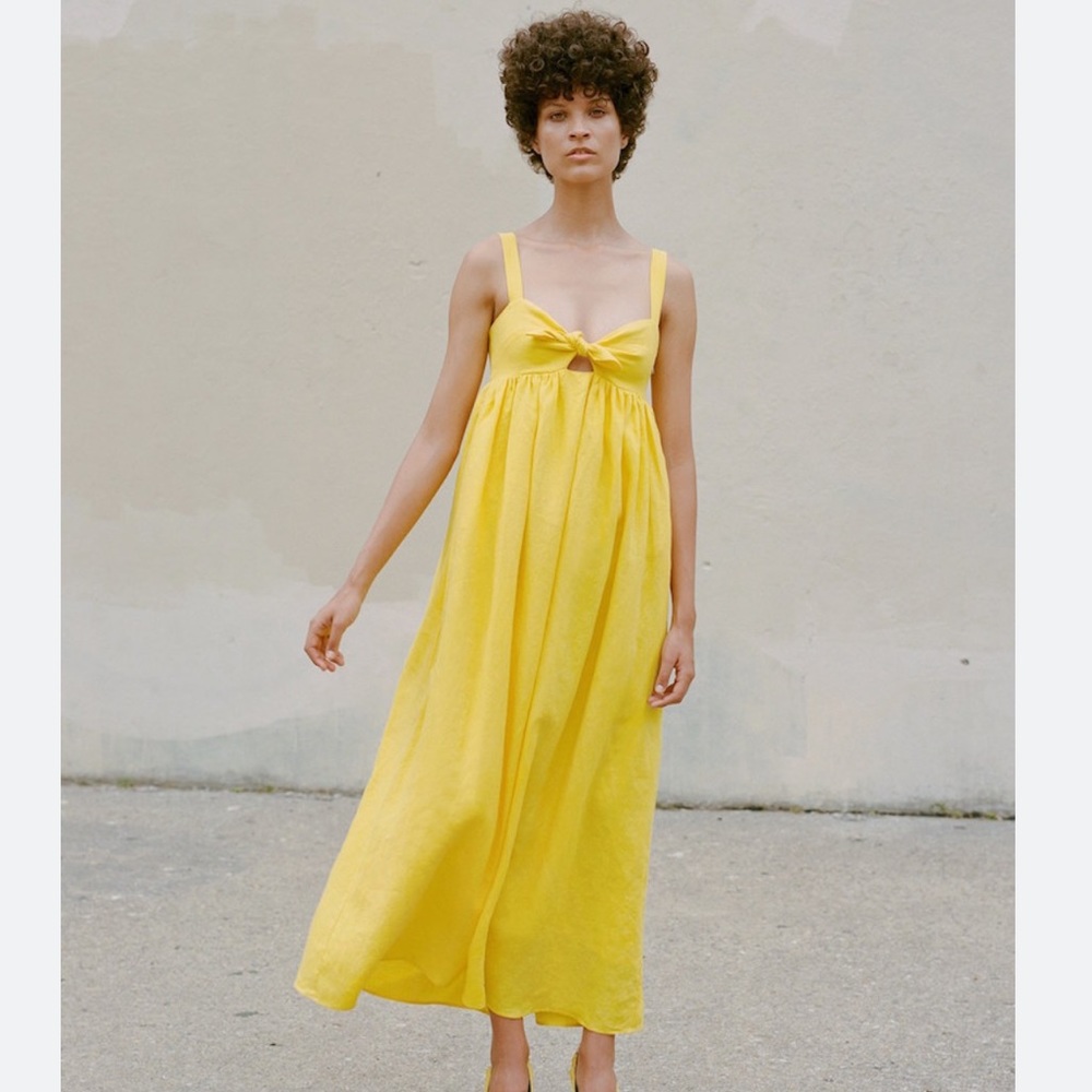 Mara Hoffman linen dress sz M